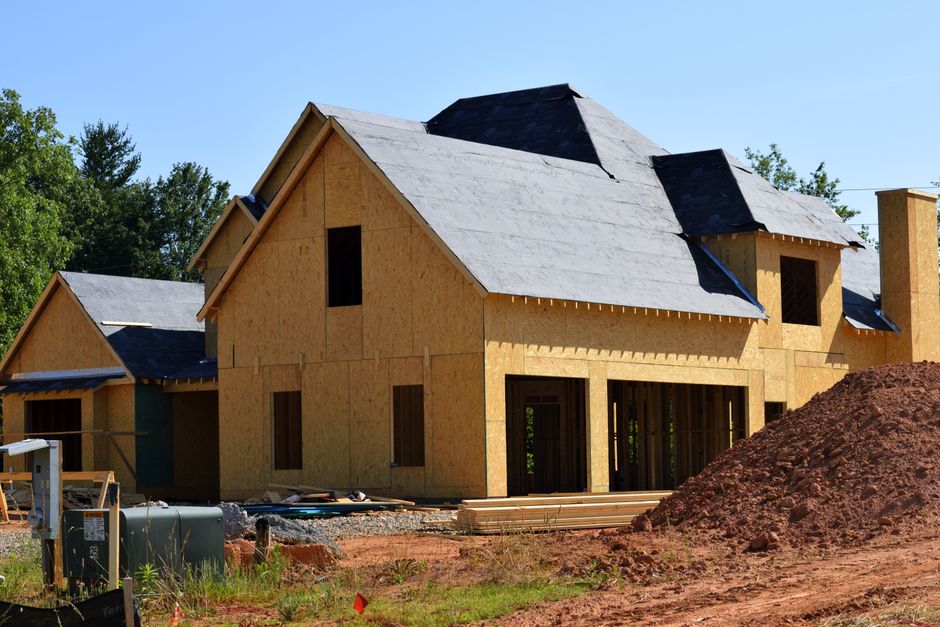 Professional home insulation and construction site
